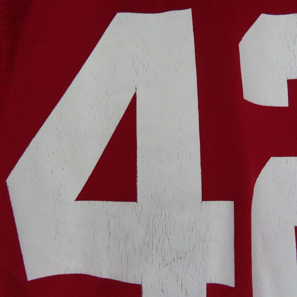 Nike San Francisco 49ers Ronnie Lott 42 Jersey Youth Small‎ Red Football NFL